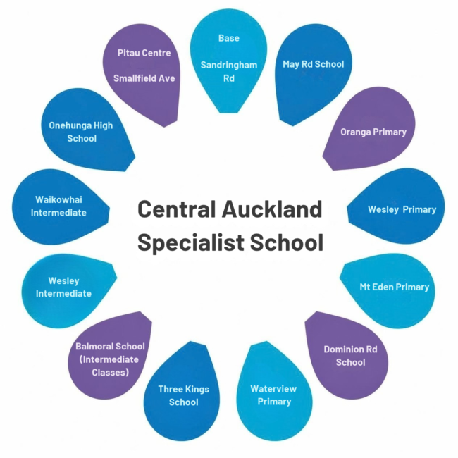 Central Auckland Specialist School (13 sites) Central Auckland Specialist School (13 sites)